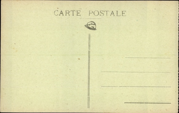 Postcard Casablanca Morocco, Les Casernes
