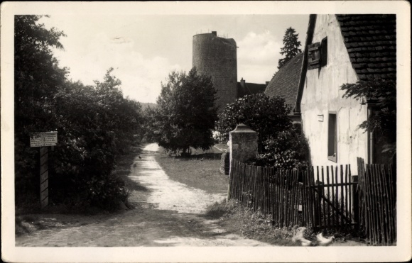 Postcard Raben Rabenstein im Fläming, Rabenstein Castle