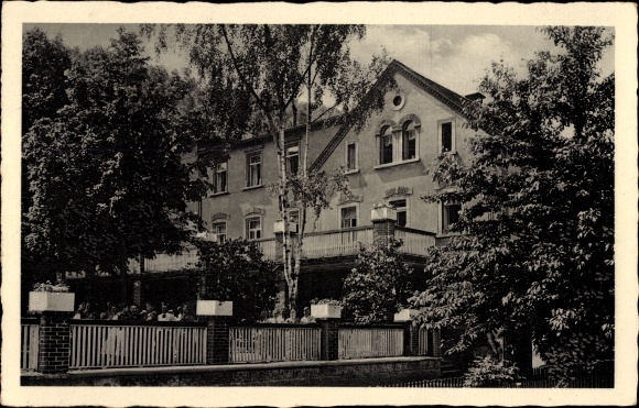 Postcard Herzogswalde Wilsdruff Saxony, NSV mothers convalescent home Tännichtmühle