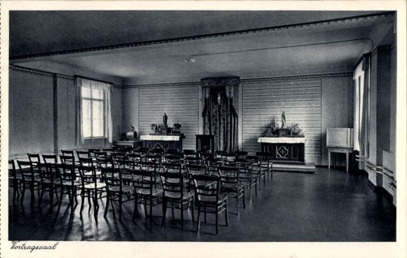 Postcard Herzogenaurach in Middle Franconia, Liebfrauenhaus, interior view