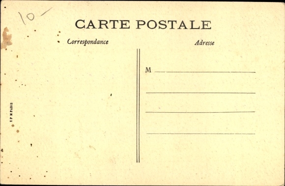 Postcard Créteil Val de Marne, Monument of General Ladreit de Lacharriere