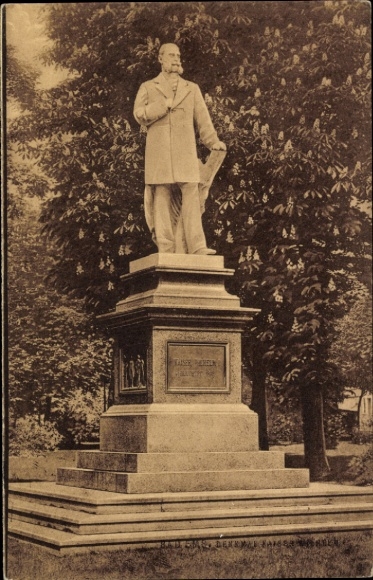 Ak Bad Ems an der Lahn, Denkmal
