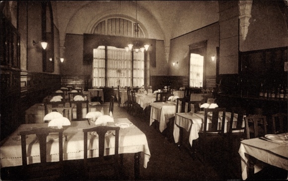 Ak Montélimar Drôme, Hôtel des Princes, Salle de Restaurant