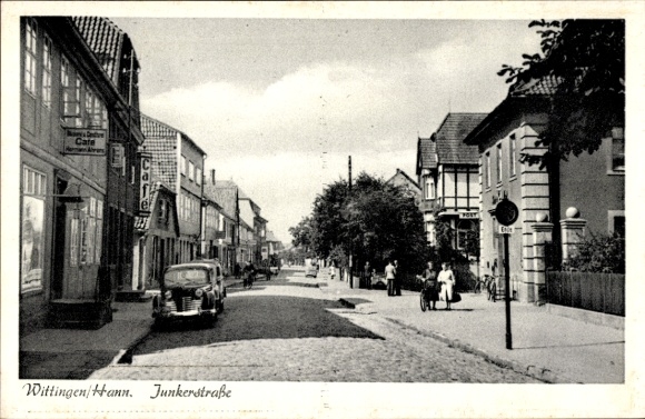 Ak Wittingen in Niedersachsen, Junkerstraße