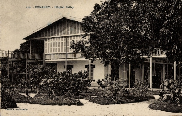 Ak Conakry Konakry Guinee, Hôpital Ballay