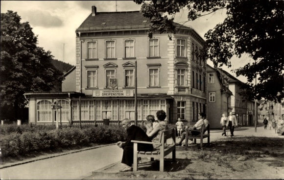 Postcard Bad Blankenburg in Thuringia, FDGB convalescent home Greifenstein