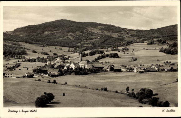 Ak Zenting in Neder-Beieren, panorama
