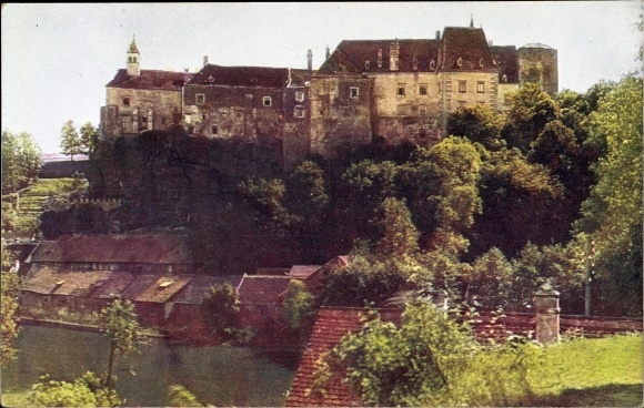 Postcard Raabs an der Thaya in Lower Austria, Burg