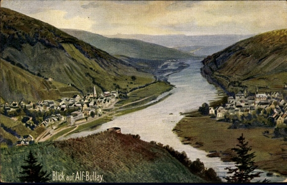 Ak Bullay aan de Moezel, Alf, Panorama