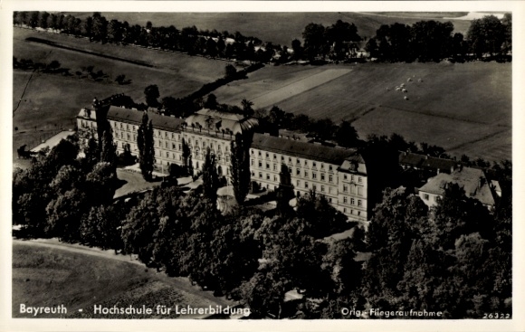 Ak Bayreuth in Opper-Franken, luchtfoto