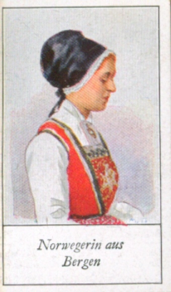 Collective picture The peoples of Europe, a contribution to racial science, 93 Norwegian from Bergen