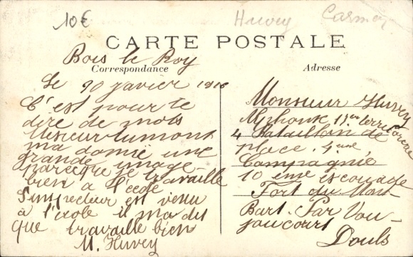 CPA Bois le Roi Eure, Place de l'Église
