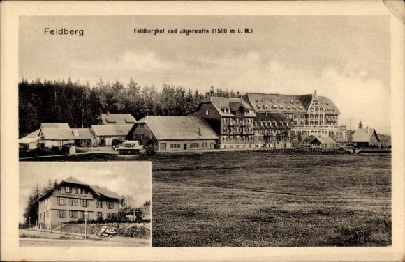 Ak Feldberg im Schwarzwald, Feldberghof, Jägermatte