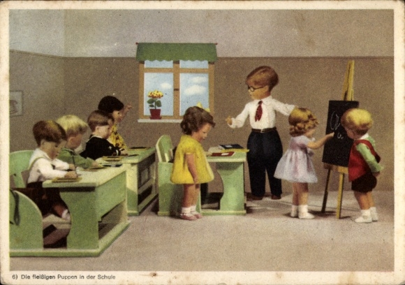 KP The Busy Dolls w szkole, dzieci