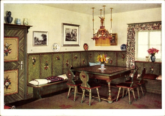 Postcard Haus Wachenfeld, country house of the Reich Chancellor, Obersalzberg Berchtesgaden