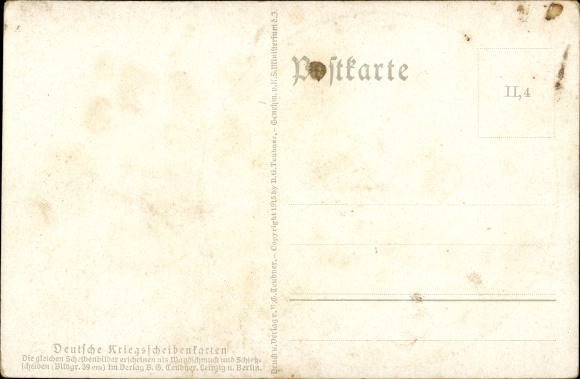 Artist PC Firle, Walther, La grande nation, French soldier in uniform