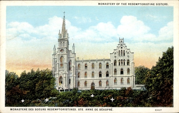 KP Sainte Anne de Beaupré Québec Kanada, Klasztor Redemptorystów