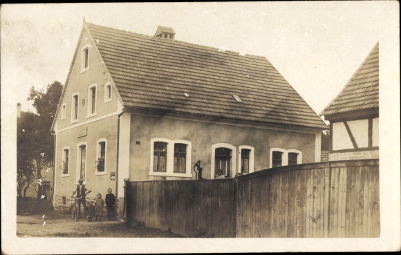 Photo Postcard Bütthard in Lower Franconia, part of a residential building