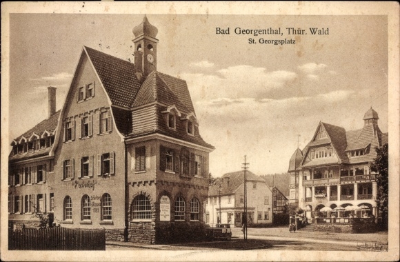 PC Georgenthal in Thuringia, Sankt Georgsplatz