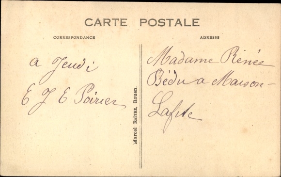 Postcard Yvetot Seine Maritime, market square