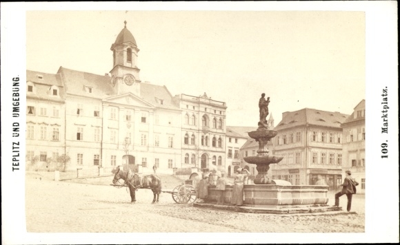 CdV Teplice Teplice region Ústí, market square