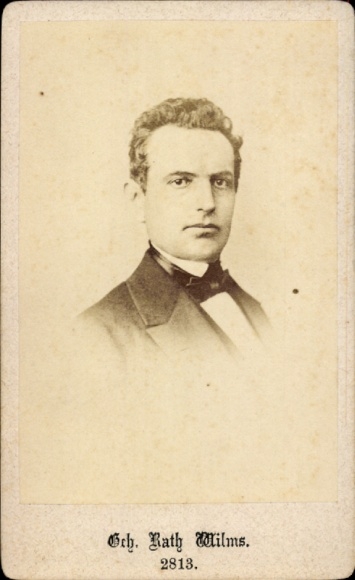 CdV Privy Councillor Wilms, politician, portrait