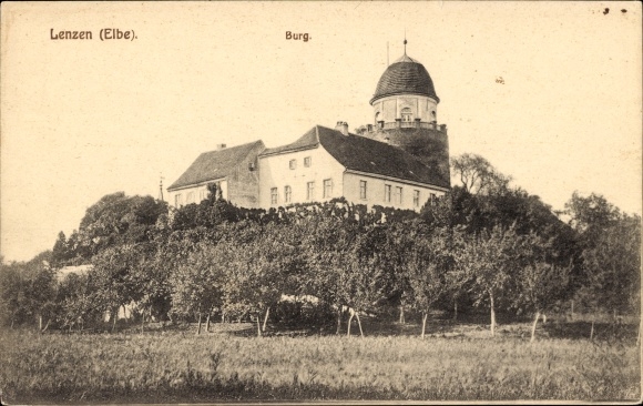 KP Lenzen an der Elbe Prignitz, zamek