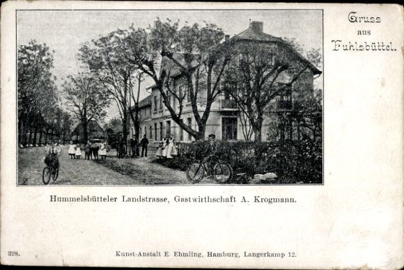 PC Hamburg Nord Fuhlsbüttel, Hummelsbütteler Landstrasse, restaurant A. Krogmann