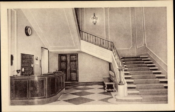 Postcard Plasencia Caceres Extremadura, Hotel Alfonso VIII, Reception