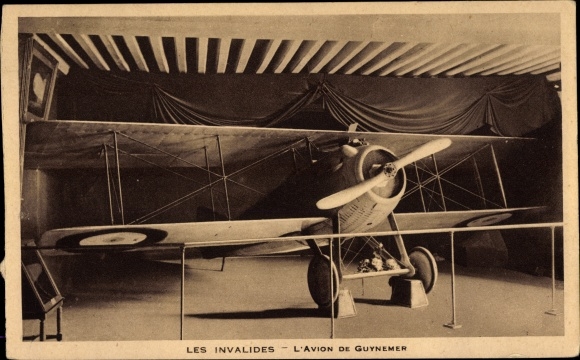 PC French military aircraft, les Invalides, l&#39;Avion de Guynemer