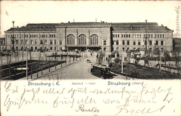 PC Strasbourg Strasbourg Alsace Bas Rhin, train station