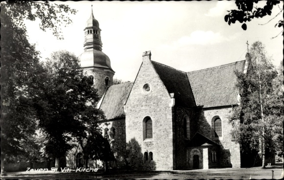 Postcard Zeven in Lower Saxony, St. Viti Church
