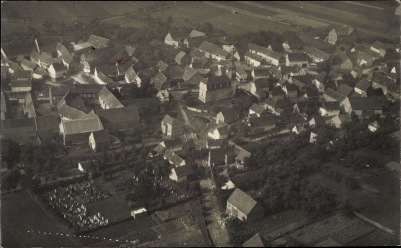 Photo PC Andernach am Rhein, total view of the village, aerial photograph, Unterdorf