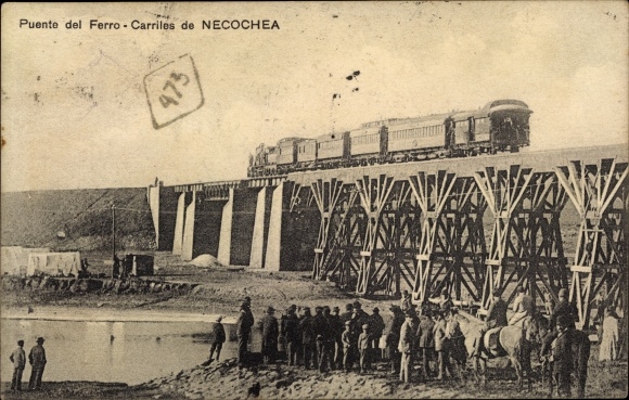 PC Necochea Argentina, part at the railway bridge