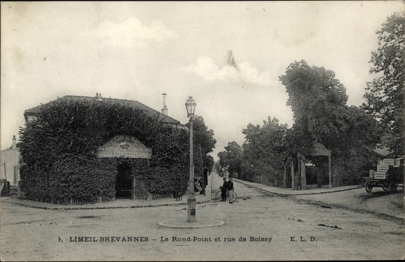 KP Limeil Brevannes Val de Marne, Le Rond Point i rue de Boissy