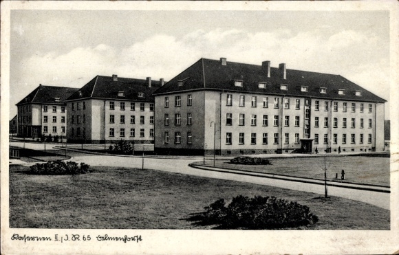 Postcard Delmenhorst in Lower Saxony, Caspari Barracks, exterior view