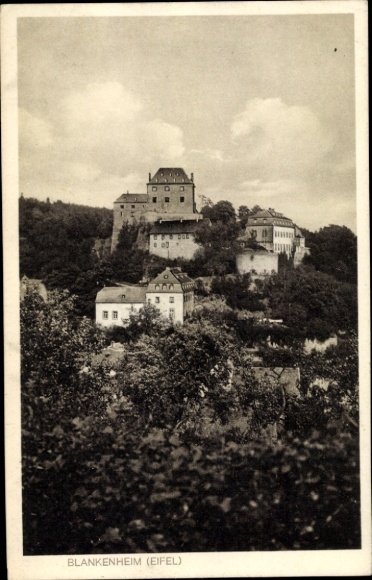 Postcard Blankenheim an der Ahr Eifel, partial view