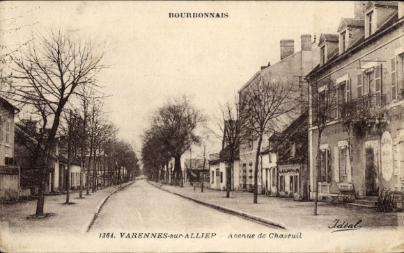 Ak Varennes sur Allier Allier, Avenue de Chazeuil
