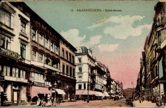 KP Saarbrücken w Kraju Saary, Bahnhofstraße