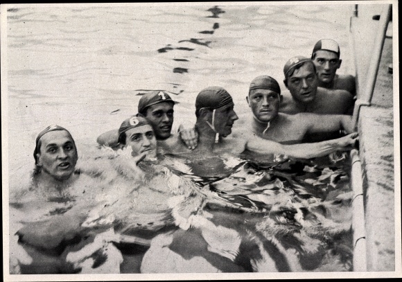 Collection picture Olympia 1936, Hungarian water polo team