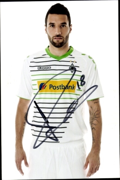 Autogrammkarte Fußballer Giuseppe Pisano, Borussia Mönchengladbach, Autogramm
