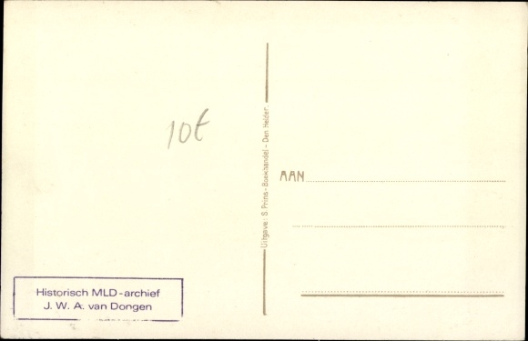Postcard Den Helder North Holland Netherlands, De Kooy Vliegkamp, Aircraft