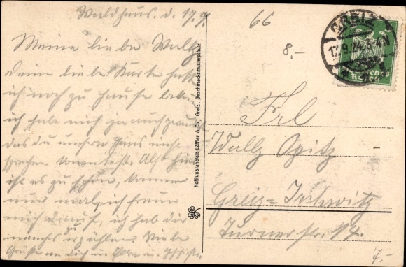 Postcard Mohlsdorf Teichwolframsdorf in Thuringia, forest recreation area Ida Waldhaus, head forester
