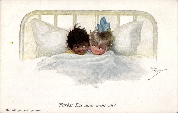 Artist Postcard Spark, Chicky, You don't rub off either, Children, Humor