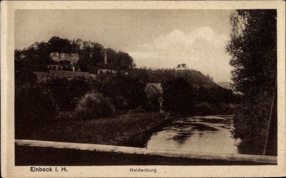Ak Salzderhelden Einbeck in Nedersaksen, Heldenburg, kasteel Salzderhelden