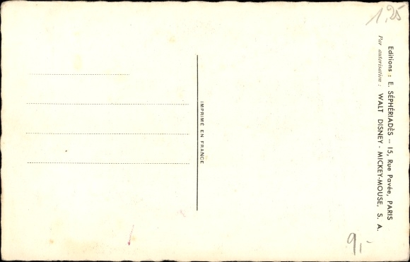 Artist Postcard Walt Disney, Snow White and the Seven Dwarfs, Snow White