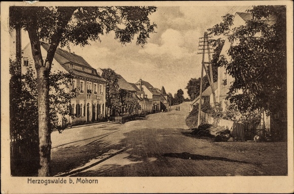 PC Herzogswalde Wilsdruff Sachsen, street section