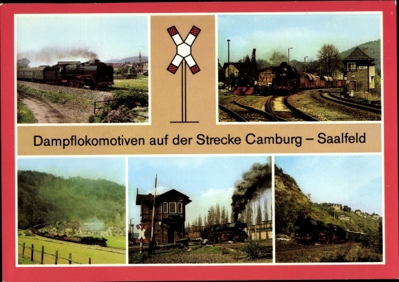 PC Camburg on the Saale Thuringia, steam locomotive on the Camburg Saalfeld route
