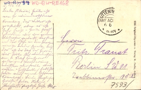 Postcard Ottenhöfen in the Black Forest, Gasthaus Pension zum Engel