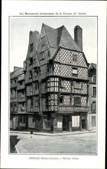 96 old PCs with description and cover, monuments in France